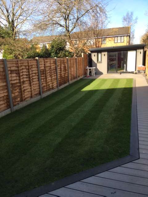 horley Surrey lawn spring treatment